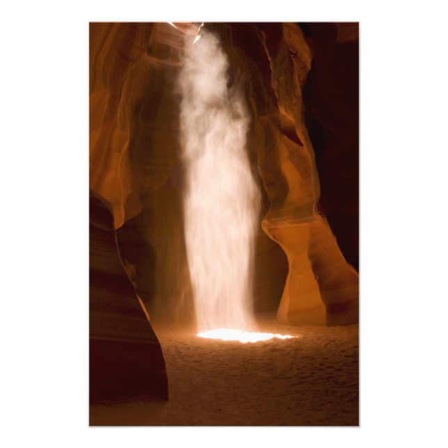 Övre Antelope Canyon, Page, Arizona Fototryck (Framsidan)