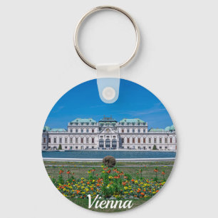 Övre Belvedere palace i Wien, Österrike Nyckelring