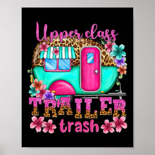 Övre Cl Trailer Skräp Camping Skapar Minnen Hik Poster