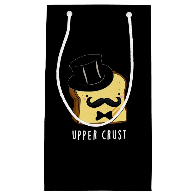 Övre Crust Funny Bread Pun Mörk BG (Framsidan)
