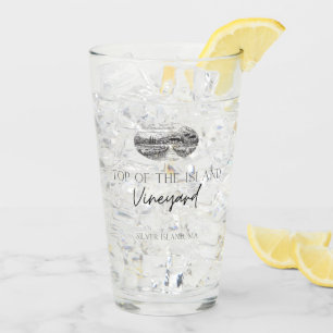 Övre delen av ön Winery Drinking Glass Glaskopp