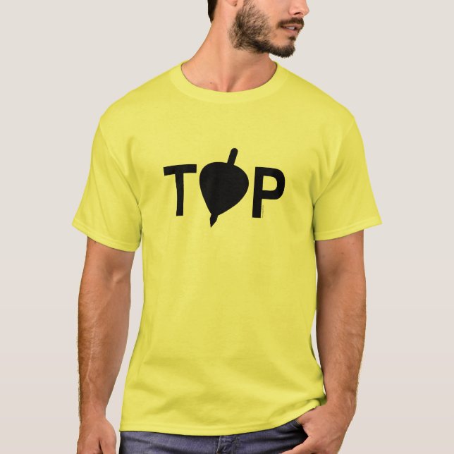 ÖVRE ETIKETT T-SHIRT (Framsida)