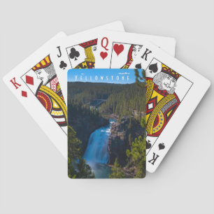 Övre Falls Grand Canyon i Yellowstone Casinokort