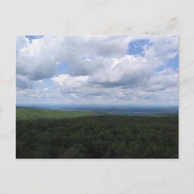 övre hudson valley vykort (Framsida)