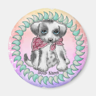 Övre Hund Magnet