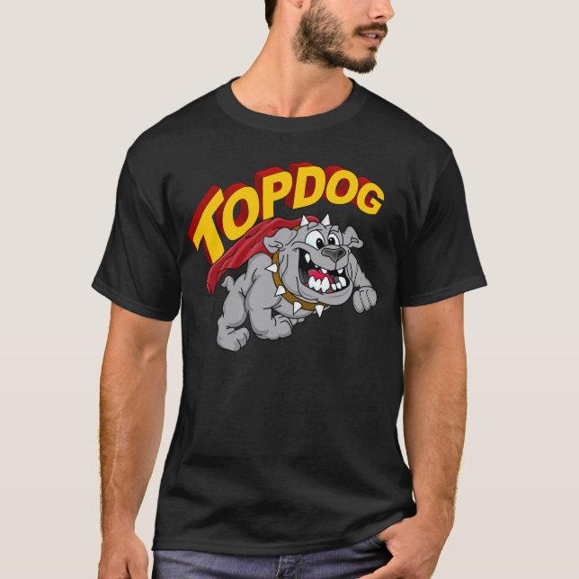 Övre Hund T-Shirt (Framsida)