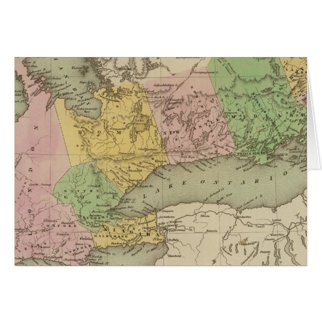 Övre Kanada 2 Hälsningskort (Framsidan Horizontal)