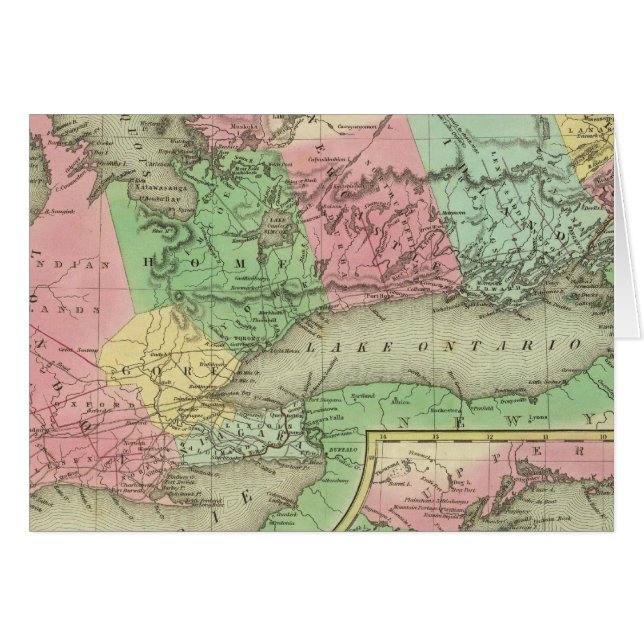Övre Kanada 2 Hälsningskort (Framsidan Horizontal)