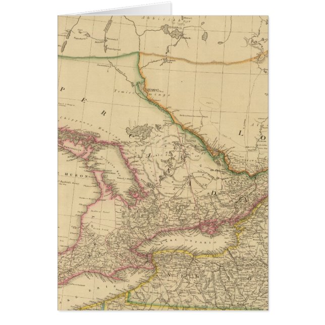 Övre Kanada 3 Hälsningskort (Framsidan)