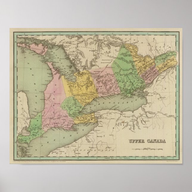 Övre Kanada Poster (Framsidan)