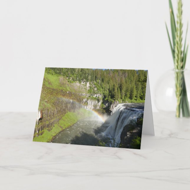 Övre Mesa Falls Kort (Framsida)