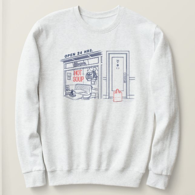 Övre östra sidan-tröja t shirt (Design framsida)