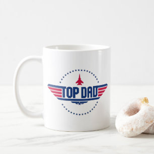 Övre Pappa-Gun Inspired Kaffemugg