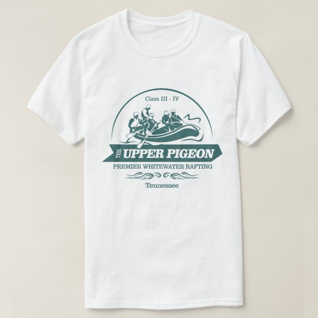 Övre Pigeon (dragning 2) T Shirt (Design framsida)