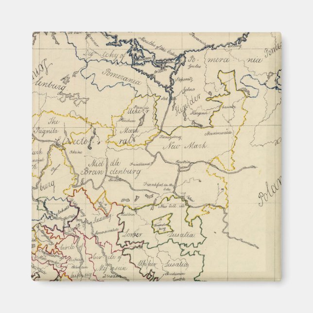 Övre Sachsen 2 Magnet (Framsidan)