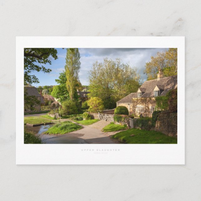 Övre slakt vykort (Framsida)