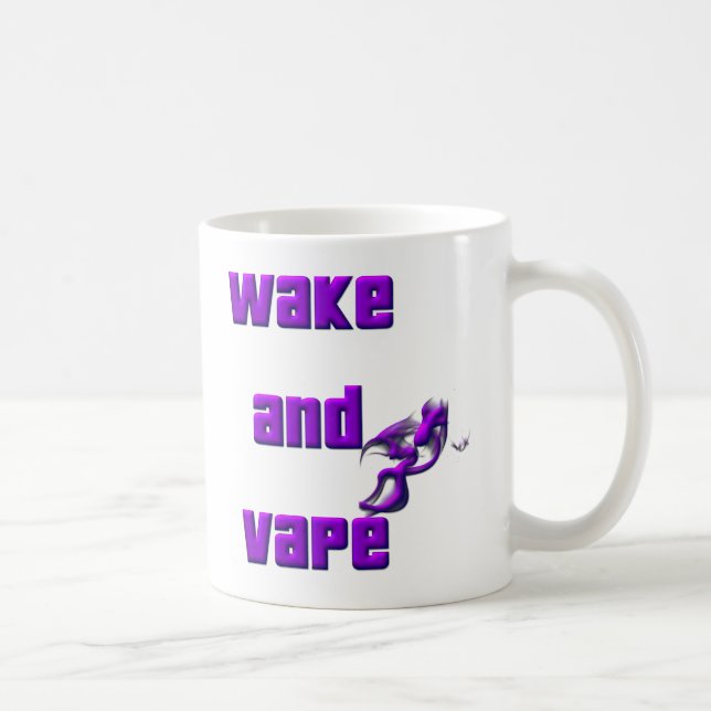 övre vak och vape kaffemugg (Höger)