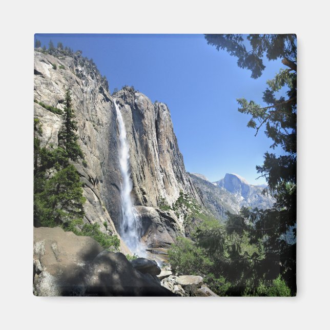 Övre Yosemite Falls - Yosemite Magnet (Framsidan)
