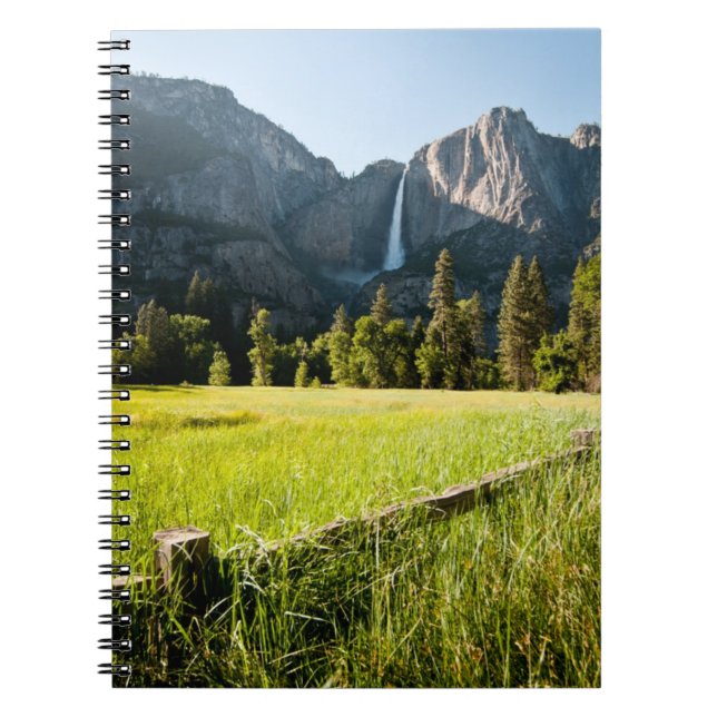 Övre Yosemitefallen Anteckningsbok (Framsidan)