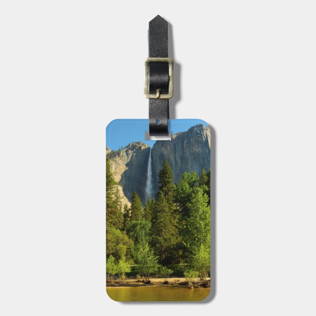 Övre Yosemitefallen, Merced River, Yosemite Bagagebricka (Vertikal Framsida)