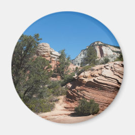 Övre Zion Weasted Sandstones Magnet