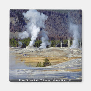 ÖvreGeyserhandfat, Yellowstone nationalpark, U.S. Magnet