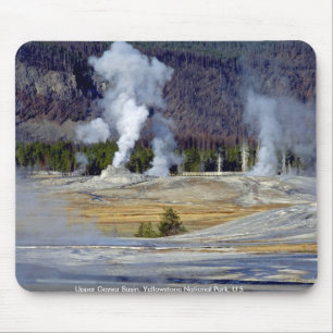 ÖvreGeyserhandfat, Yellowstone nationalpark, U.S. Musmatta