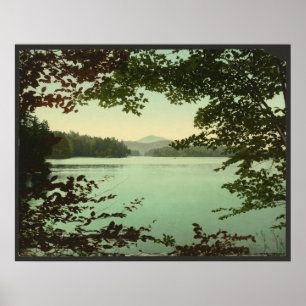 ÖvreLoon sjö, Adirondacks, New York Poster