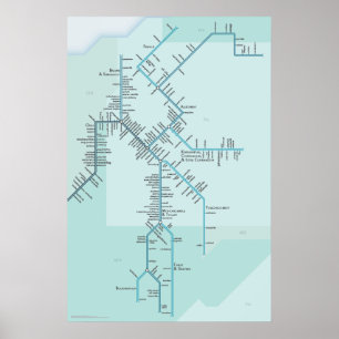 ÖvreOhio River 20" x 30", Poster