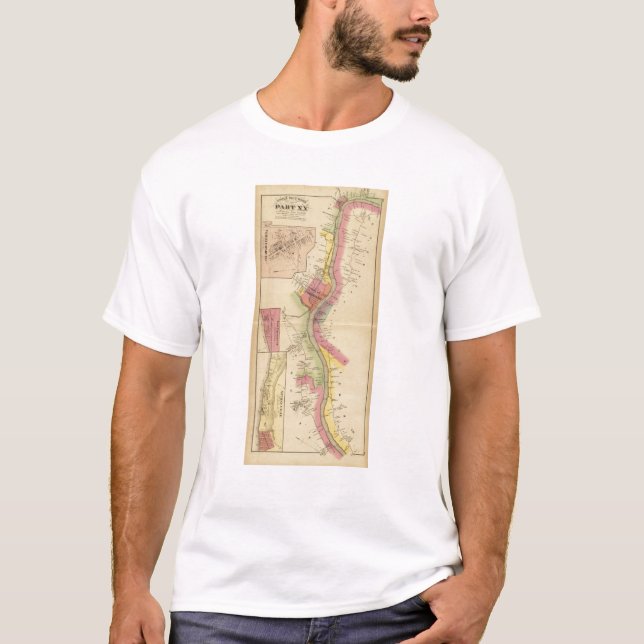 ÖvreOhio River och dal 8 T Shirt (Framsida)