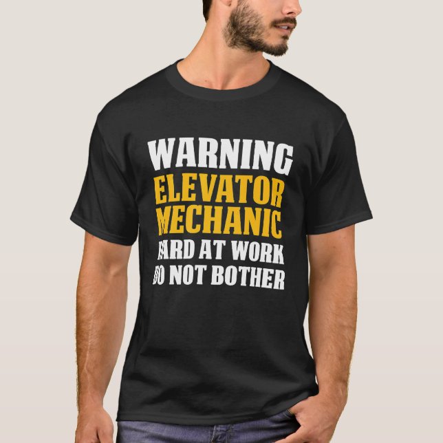 Övrig tekniker för elverksunderhåll t shirt (Framsida)