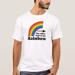 ÖVRIGA HALVAN AV MIN REGNBÅGE SOM PEKAR HÖGER -.pn T Shirt