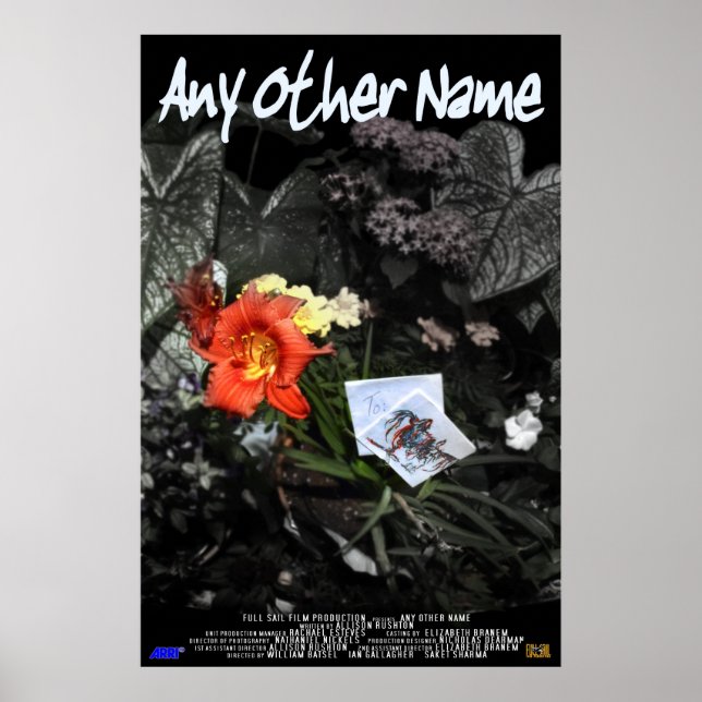 Övriga Namn Poster (Framsidan)