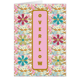 ÖVRIGT hälsningskort för Blommigt från Adiela Akoo