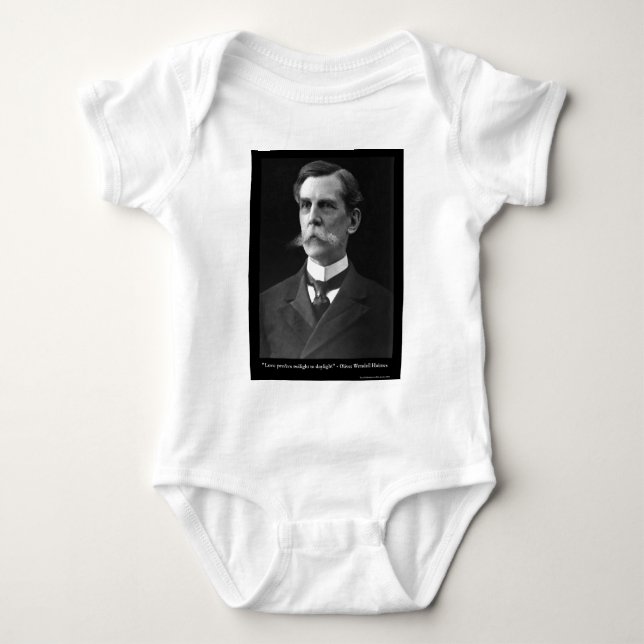 OW Holmes KÄRLEK Twighlight Citatpresent T-shirts  (Framsida)