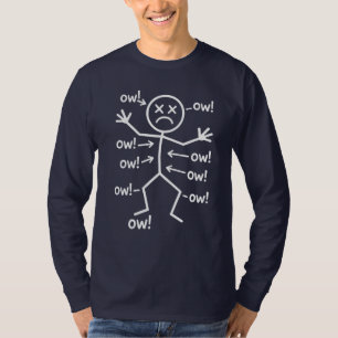 Ow Ow Ow Ow Ow Ow Character Funny T Shirt