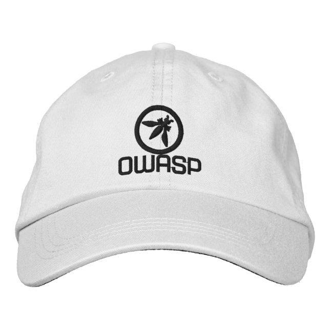 OWASP Baseball Cap (välj färg) Broderad Keps (Framsida)