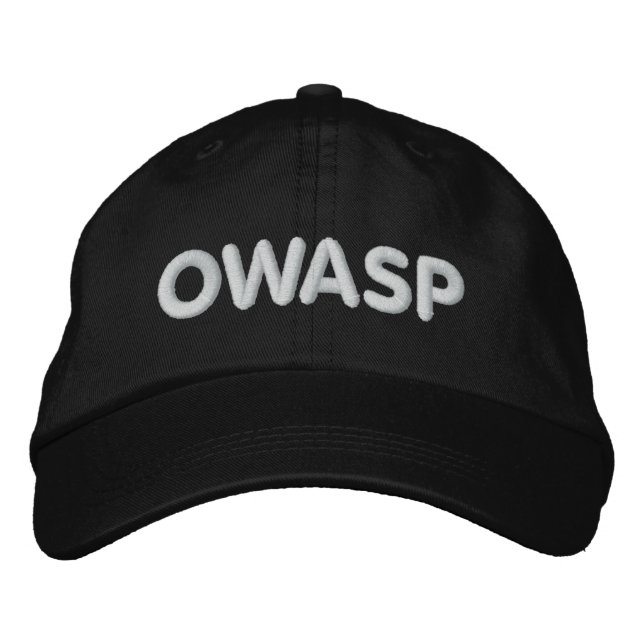 OWASP Hat Broderad Keps (Framsida)