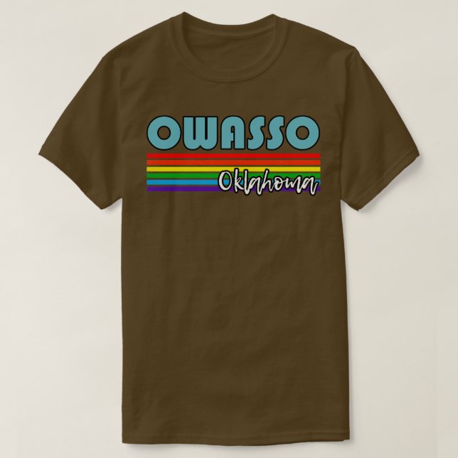 Owasso Oklahoma Pride Owasso LGBT GT Supp T Shirt (Design framsida)