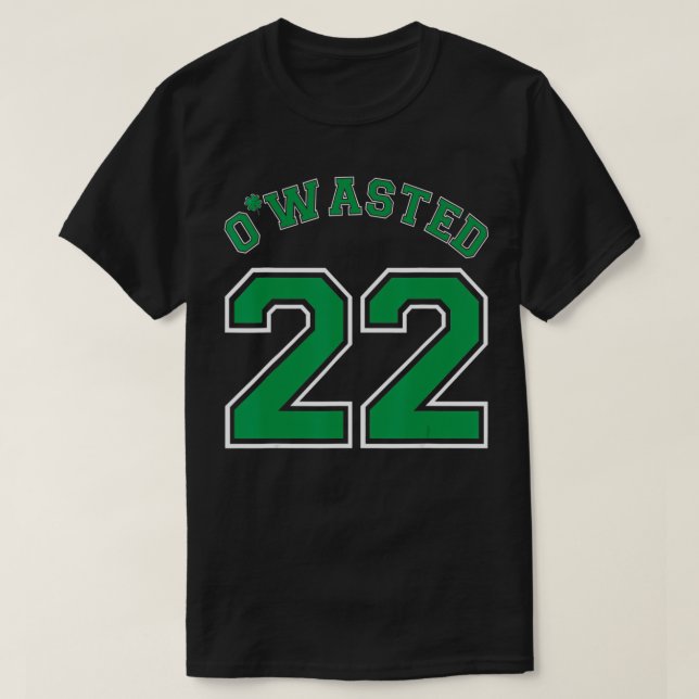 O'Wasted St T Shirt (Design framsida)