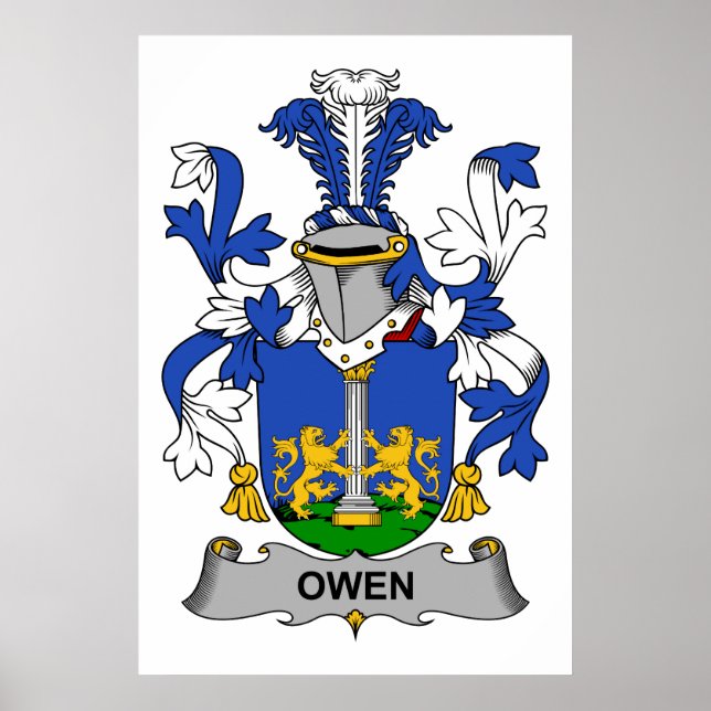 Owen Family Crest Poster (Framsidan)