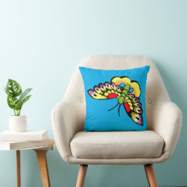 Owen Jones Antique Oriental Butterflies Kudde