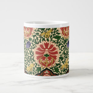 Owen Jones Chinoiserie Röd Lotus Blommig Konst Des Jumbo Mugg