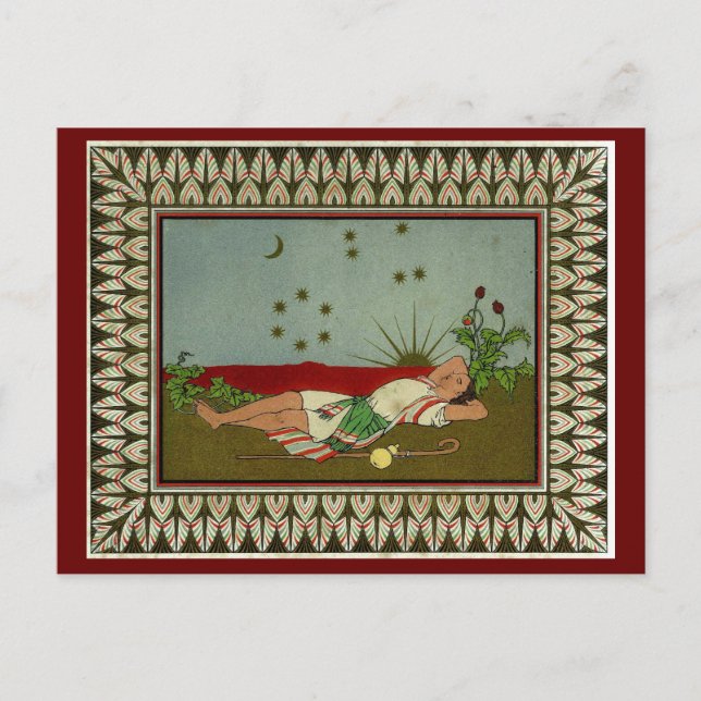 Owen Jones - Och han drömde ännu en dröm Vykort (Framsida)