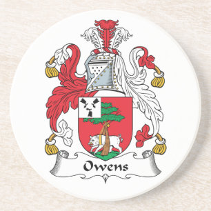 Owens familjvapensköld underlägg