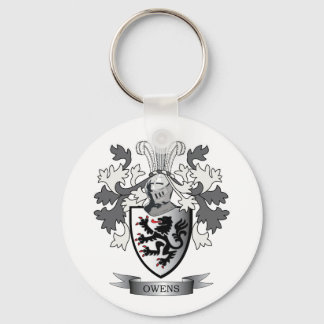 Owens Family Crest Jackar av Arm Nyckelring