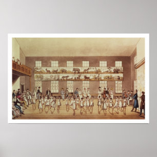 Owens institution, New Lanark (Quadrille Danci) Poster