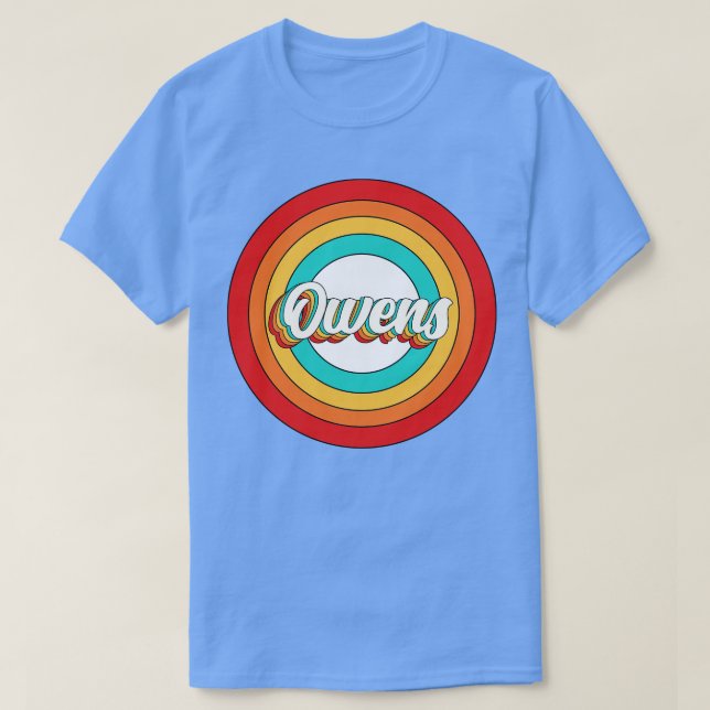 Owens Namn Shirt Vintage Owens Circle T (Design framsida)