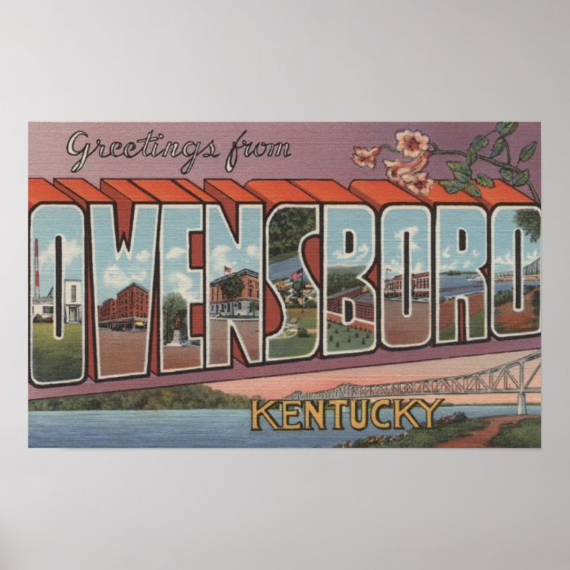 Owensboro, Kentucky - Stora Brev Scenes Poster (Framsidan)