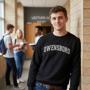 OWENSBORO Universitet i amerikansk stil College Lång Ärmad Tröja